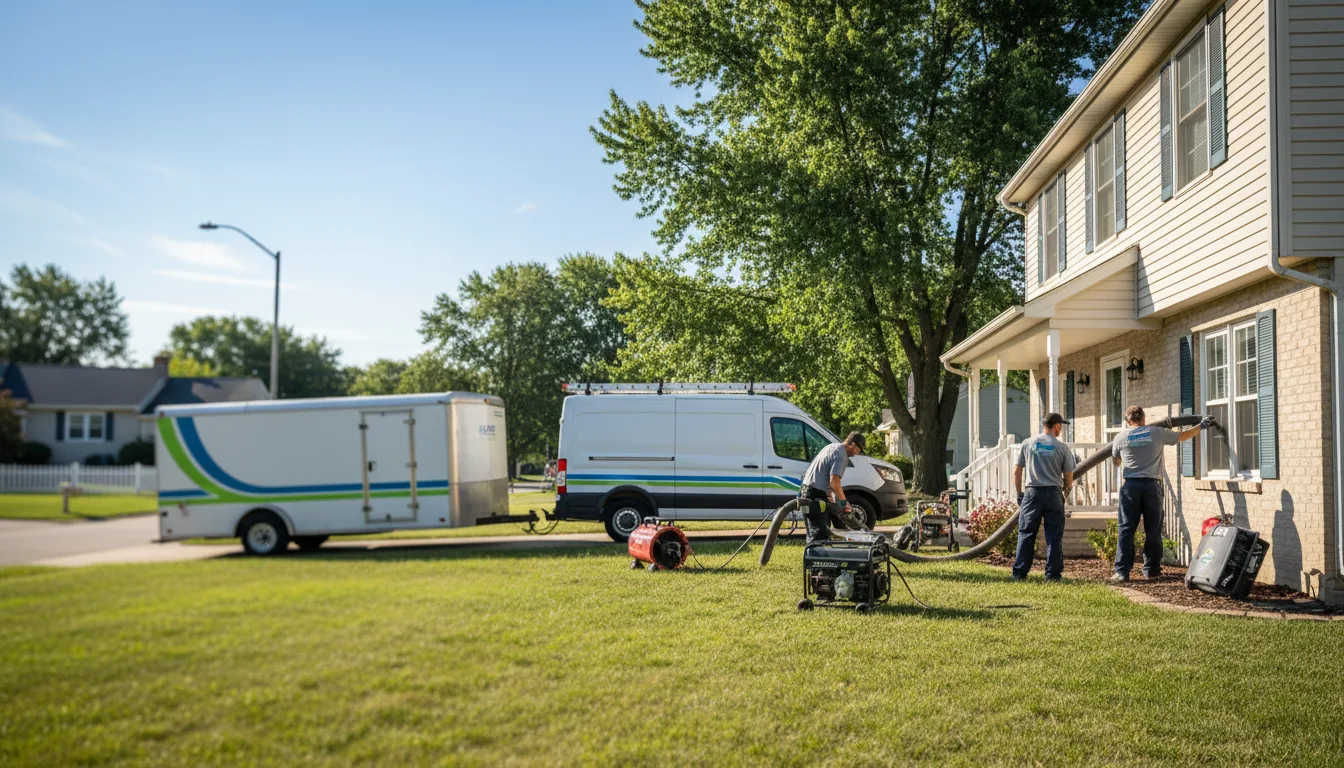 Flooded Basement Restoration And Cleanup With Repair in Sterling, NE near me